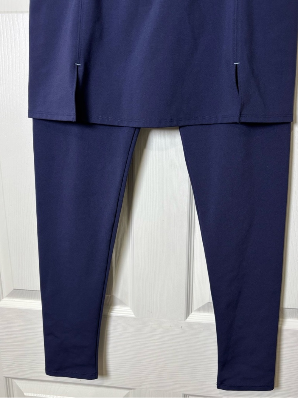 Renwick RNWK Skirted Leggings Skirt Golf Women Small Navy Blue Tennis Pickleball - Picture 6 of 8